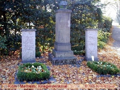 Kriegerdenkmal Merheim