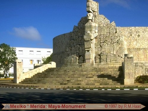 Das Maya-Denkmal